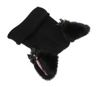 Cabilock Copricasco da Sci Elastico con Orecchie di Gatto Cartoon Protezione Leggera e Traspirante per Casco da Neve Copertura Protettiva Lavabile