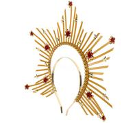 Cabilock Coroa Di Elegante Stile Retro Per Eventi e Cosplay Accessorio Per Comodo e Sofisticato Per Halloween e Cerimonie Unico e Affascinante