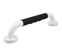 Cabilock Corrimano per Doccia in Acciaio Inox e Silicone Antiscivolo, Maniglione Bagno senza Barriere, Installazione Rapida, per Scale e Bagno, per Anziani e Disabili