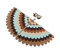 Cabilock Costume da Gufo in Feltro per Piume e Maschera Resistenti allo Sbiadimento, Design Realistico per Giochi di Ruolo Immaginativi in Eventi Scolastici e Spettacoli