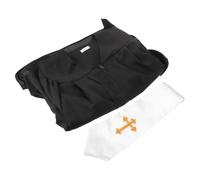 Cabilock Costume da Prete Uomo con Tunica in Poliestere e Stola di 90cm, Design Affidabile e Facile Manutenzione, per Preghiere in Chiesa e Spettacoli Teatrali