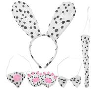 Cabilock Costumi Per Cani Costume Orecchie Per Cani Maculati Costume Costumi Per Cuccioli Di Piccola Taglia Cosplay Animali