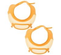 Cabilock Cuffia da Doccia per Ragazzo Ragazza e Piccoli 2 Pezzi, Visiera per Shampoo Regolabile Protezione Occhi e Orecchie, Accessorio Bagno Confortevole e Delicato per Pelli Sensibili