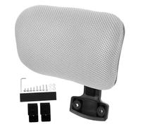 Cabilock Cuscino Poggiatesta Ergonomico per Sedia da Ufficio Supporto Collo Regolabile in Altezza con Traspirante Accessorio Rialzo Schienale per Poltrona Computer Sollievo Dolori