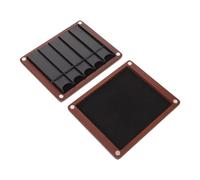 Cabilock Custodia per Ance Sassofono e Clarinetto in Legno Resistente, Portatile, Scatola Porta Ance Fino a 10 Pezzi per Sassofono Contralto, Tenore e Oboe, Conservazione Protettiva