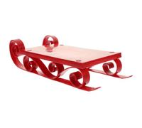 Cabilock Decorazione Natalizia Veicolo da Scrivania in Plastica Rossa | Casa e Scrivania, Design Festivo, Può Stare su Superfici Lisce, Tema Natale