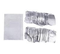Cabilock Dischetti di Cotone per Rimozione Smalto 500 Pezzi Carta Stagnola per Manicure Professionale Avvolgibili Foil Alluminio per Solvente Unghie Gel UV e Acrilico per Saloni Estetici
