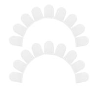 Cabilock Dischetti di Cotone Struccanti Riutilizzabili a Forma di U 120 Pezzi Texture Perlata Morbida Tascabili per Rimozione Trucco Viso e Pulizia Orale Formato Viaggio