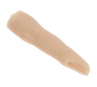 Cabilock Dito in Silicone per Esercitarsi nella Manicure Realistica per Esposizione di Unghie Acriliche Fai da Te e Pratica di Tecniche Complesse