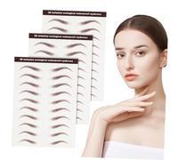 Cabilock Fake Eyebrow Stickers Waterproof 3D Simulation Adhesive For Eyebrow Shaping And Grooming Suitable For