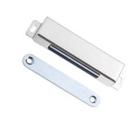 Cabilock Fermaporta Magnetico per Armadio in Acciaio Inossidabile Argento, Chiusura Pratica e Sicura per Cassetti e Ante, per Mobili e Uso Domestico