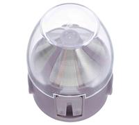 Cabilock Filtro a cono metallico riutilizzabile in acciaio inossidabile per caffè, per preparazione di una sola tazzina, filtro portatile senza carta per caffè, per campeggio e viaggi