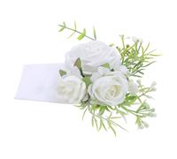 Cabilock Fiore All'occhiello Rosa Per Uomo: Fiore All'occhiello Dello Sposo Con Fiore Artificiale Per Cerimonia Nuziale, Cena Formale, Festa Estiva, Matrimonio O Ballo Di Fine