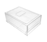 Cabilock Frigoriferi Organizer Contenitore Estraibile Impilabile Per Alimenti Cassetto Per Congelatore Contenitori Per Frutta Nel Frigorifero Materiali Plastici Di Buona Qualità