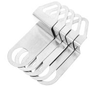 Cabilock Ganci Movimento Orologio da Parete Metallo Set 5 Pezzi Accessori per Meccanismo Orologio da Parete Facili da Installare per Decorazioni Casa e Regalo