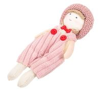 Cabilock Giocattoli per cappelli a maglia Bambola accessori per burattini a mano burattini a mano per carrello per maglieria giocattolo per marionetta a mano tessuto rosa