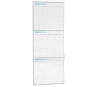 Cabilock Grande Calendario da Parete Cancellabile a Secco 34X58 Pollici Agenda Mensile Non Datata Riutilizzabile per Ufficio Scuola e Casa Planner Annuale Gigante Superficie Scrivibile e