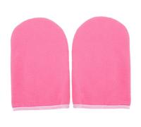 Cabilock Guanti Paraffina per Trattamenti Estetici Mani Fodere Spa Termali con Chiusura Morbidi e Isolanti per Cura Idratante e Rigenerante da Rosa