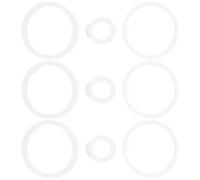 Cabilock Guarnizioni in Silicone per Borraccia 40oz Set da 9 Anelli di Tenuta Anti-Perdita per Coperchio Beccuccio Resistente a Temperature Calde e Fredde Ricambi per Borracce Sportive