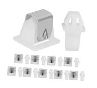 Cabilock Kit 10 Pezzi Serrature Di Chiusura Porta Asciugatrice, Kit Di Bloccaggio Sportello Per Elettrodomestici, Accessori Ricambio Installazione Intuitiva Per Uso Domestico
