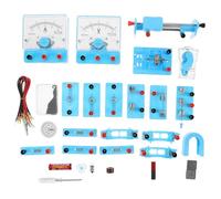 Cabilock Kit Di Esperimenti Di Circuito Elettrico e Magnetismo Per Ragazzo Ragazza Componenti Essenziali Per Pratica Di Circuiti Semplici e Apprendimento Di Concetti Di Elettricità e Fisica