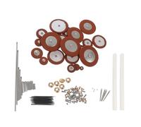 Cabilock Kit di Riparazione per Sassofono Contralto Molle e Viti Metalliche, Set Compatto di Accessori per Strumenti a Fiato, Manutenzione Professionale per Musicisti e Colore Casuale