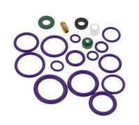 Cabilock Kit Guarnizioni O Ring in Gomma Assortiti per Compressore Condizionata Auto Sigillatura Perdita Installazione Semplice Ricambio Versatile per Riparazioni Veicoli