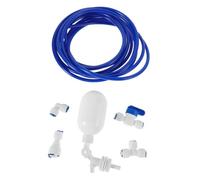 Cabilock Kit Valvola Galleggiante per Controllo Acqua Raccordi Push To Connect per Flessibili Compatibile con Sistemi Filtrazione Ro Tenuta e Installazione Rapida