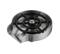 Cabilock Lavabicchieri Automatico Ad Alta Pressione Per Lavello in Acciaio Inox, Sciacquatrice Per Tazze in Vetro Multi-angolare, Utensile Per Lavare Tazze Da Bar e Uso Domestico