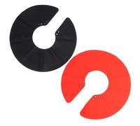 Cabilock Mantellina Pulire Silicone in 2 Nero e Parrucchiere Pezzi per Corta, Facile da Protettiva Bagnate per Vestiti, per Make-up e Acconciature in Salone