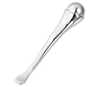 Cabilock Massaggiatore Occhi per Ridurre Occhiaie in Metallo Argento Strumento e Favorire Assorbimento Crema Viso e Contorno Occhi per Crema e Maschera
