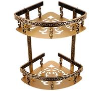 Cabilock Mensole Angolari Per Bagno Supporto Angolare Scaffale Angolare Organizer Da Parete Multiuso in Alluminio Per Riporre Spugne Rasoio Shampoo Spazzolino Da Denti Dentifricio e Altri o