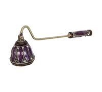 Cabilock Metal Candle Snuffer with Long Handle Vintage Wick Flame Extinguisher Tool for Efficient Candle Extinguishing At Home Parties Weddings And Holidays