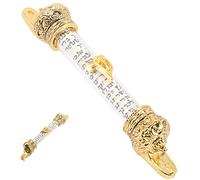 Cabilock Mezuzah Metallo Decorazione Religiosa Ebraica per Porte Protezione La Tua Casa