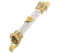 Cabilock Mezuzah Metallo Religioso con Design per Decorazione Ebraica Compatta e Sicura Significativo per Cattolici e Giudei Alta Atmosfera Religiosa Garantita