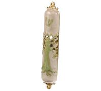 Cabilock Mezuzah Vintage per Decorazione Targa Religiosa Ebraica Arredamento Significativo per e Camera da Protezione e Adatta per Come Hanukkah e Natale