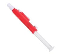 Cabilock Micropipetta Calibrata Rossa per Laboratorio Regolazione Fine del Volume in Plastico Resistente ai Prodotti Chimici, per Biochemistry Lab e Biologia Molecolare
