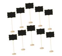 Cabilock Mini Lavagne Cancellabili Da Tavolo 10 Pezzi Con Supporto Per Segnatavolo e Messaggi, Lavagnette Per Ristoranti Bar Matrimoni Decorazione Tavola