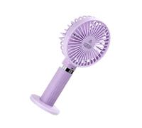 Cabilock Mini Ventilatore Ventola Di Ricarica Usb Ventilatore Portatile Portatile Ventilatore Personale Elettrico Alimentato a Batteria Fan Viola Ventilatore Elettrico Viaggiare All'aperto