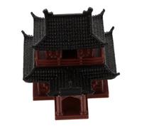 Cabilock Miniatura Scultura Pagoda Antico in Plastica da Giardino Zen Decorazione per Bonsai Micro Paesaggio