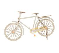 Cabilock Modello di Bici D’Epoca in Legno Mini Decorazione per Bici Artigianale Robusta e Resistente Ornamento Ornamentale da Tavolo per Arredamento Casa Ufficio e Studio