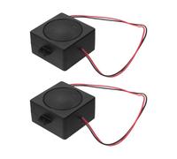 Cabilock Modulo Altoparlante Compatto 5w 4 Ohm Full-range Doppio Mini Altoparlante Elettronico Portatile per Progetti DIY e Display Pubblicitari Conduttivo per Monitor Tv e Uso Domestico