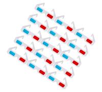 Cabilock Occhiali 3d Anaglifici in Carta Usa e Getta, Set da 40 Pezzi Montatura Leggera, Adatti per Film 3d, Giochi e Dvd, Accessori Portatili per Visione Stereoscopica e Adulti