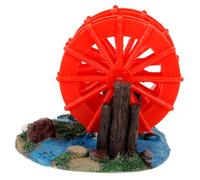 Cabilock Ornamenti del Mulino a Decorativo Adornare Soprammobili Girandole Riparo per Pesci D'acquario Decorazioni per Paesaggi Dell'acquario Riparo per Pesci da Acquario Resina