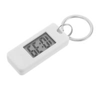 Cabilock Orologio Digitale Portachiavi Mute in Abs e Lega di Zinco, Design Creativo e Unico, Facile da Trasportare, per Studenti, Si Può Appendere a Zaino o Cordino