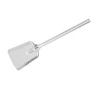 Cabilock Paletta per Cenere in Metallo Manico lungo Ergonomico, Strumento per Carbone e Attrezzi da Fuoco per Stufa a Legna, Pala Multiuso per Pulizia Caminetto e Giardino, per Casa e