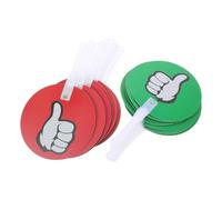 Cabilock Palette per Voto Riutilizzabili 30 Pezzi in Plastica 24X15 CM per Insegnanti e Aula Tavole di Valutazione Multifunzionali per Scuola Concorsi ed Eventi Educativi