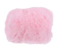 Cabilock Parabrezza per Microfono Peluche Artificiale Rosa Compatibile Mk4 Mk8 Copertura Antivento per Registrazioni All’aperto Riprese Cinematografiche e Televisive