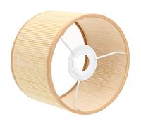 Cabilock Paralume in Rattan per Lampade E27/E14 Design Unico Piccolo Paralume per Interni Atmosfera Vintage Accessorio per Ufficio e Casa
