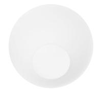 Cabilock Paralume in Smerigliato Globo Collo Aperto Paralume a Cupola Coperture di Ricambio per Illuminazione a Sospensione Lampadari Riparo Della Parete 18 Cm